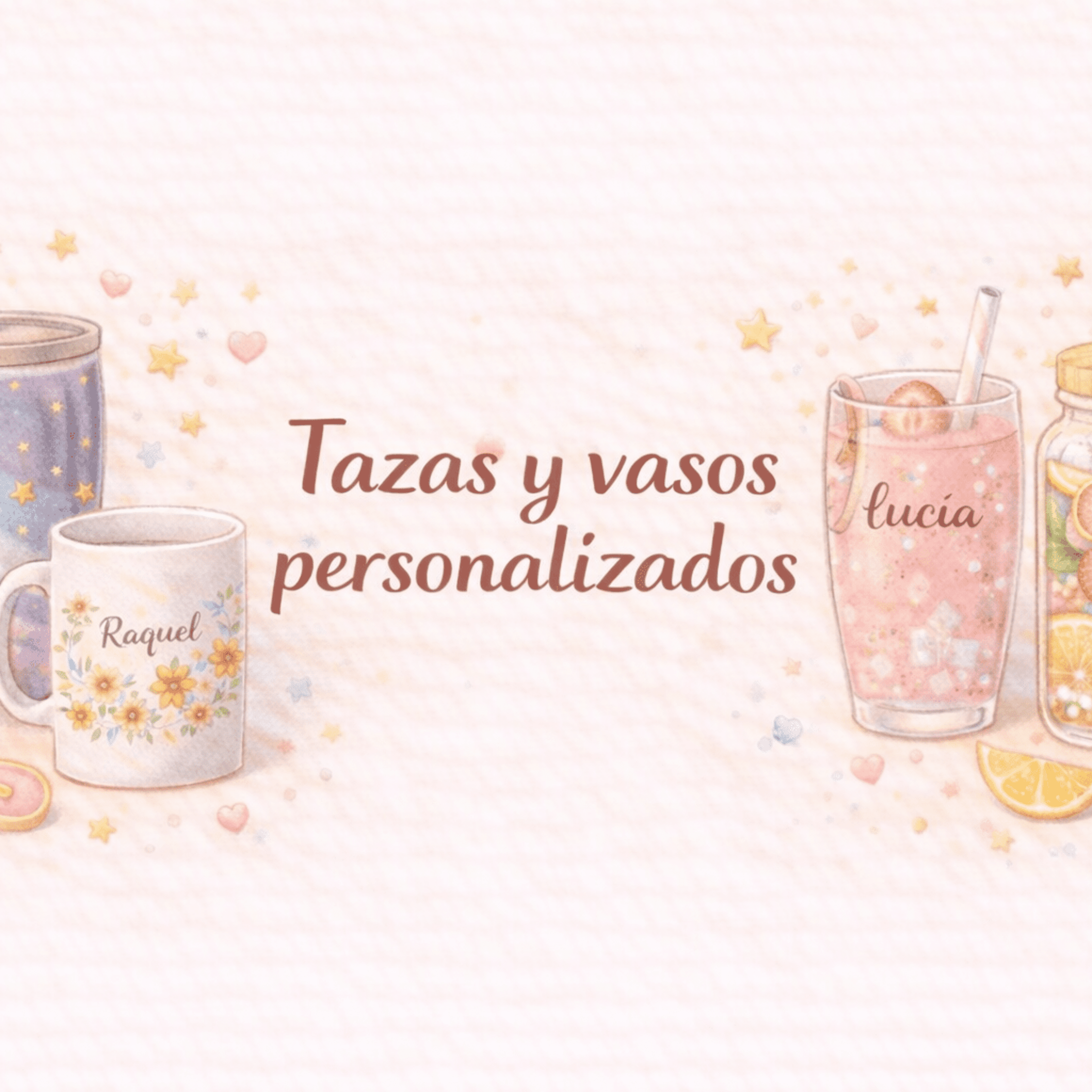 Tazas y vasos personalizados