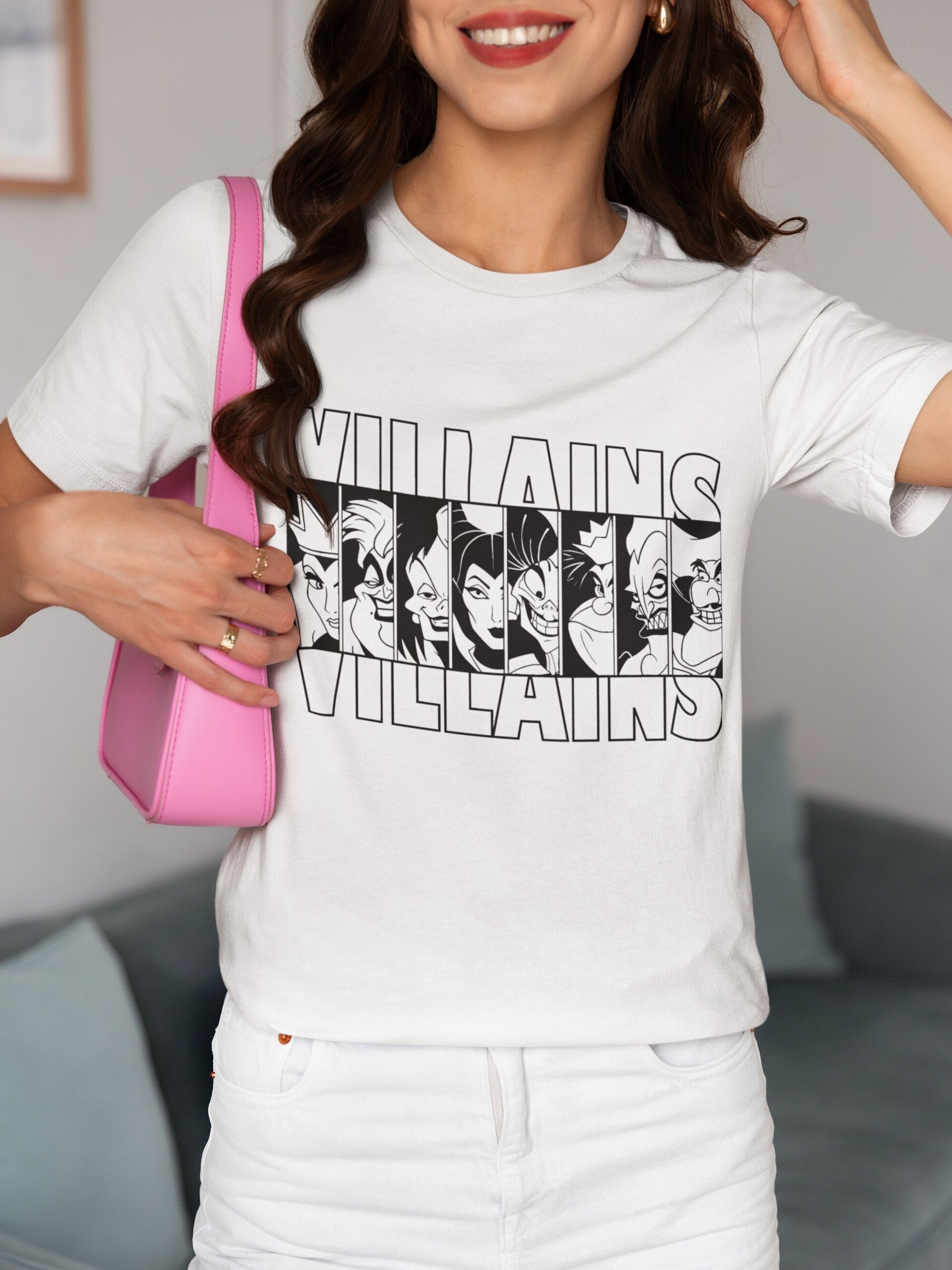 Camiseta Villanas Disney para Mujer – Diseños Exclusivos Inspirados en las Malva - 2
