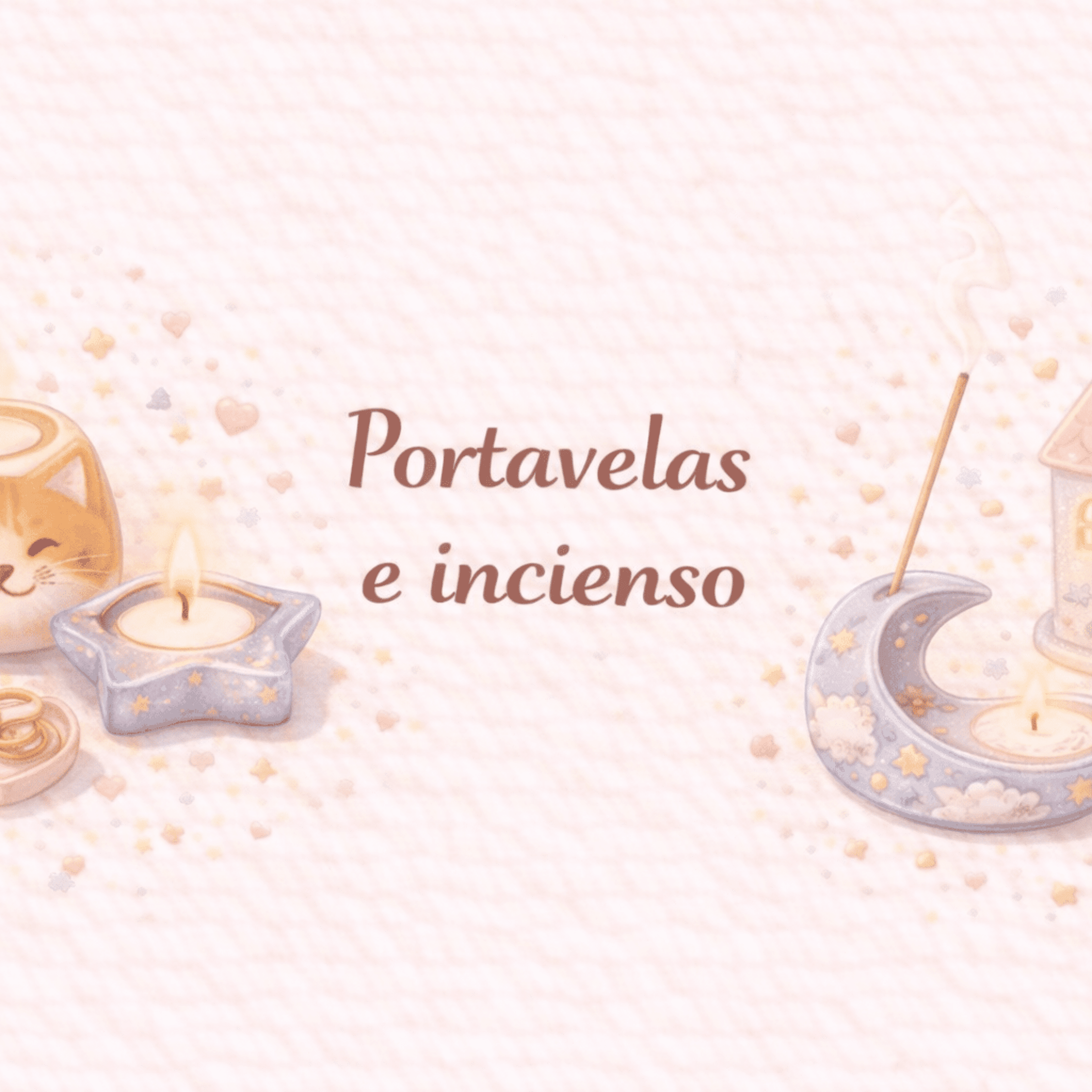 Portavelas e Incienso