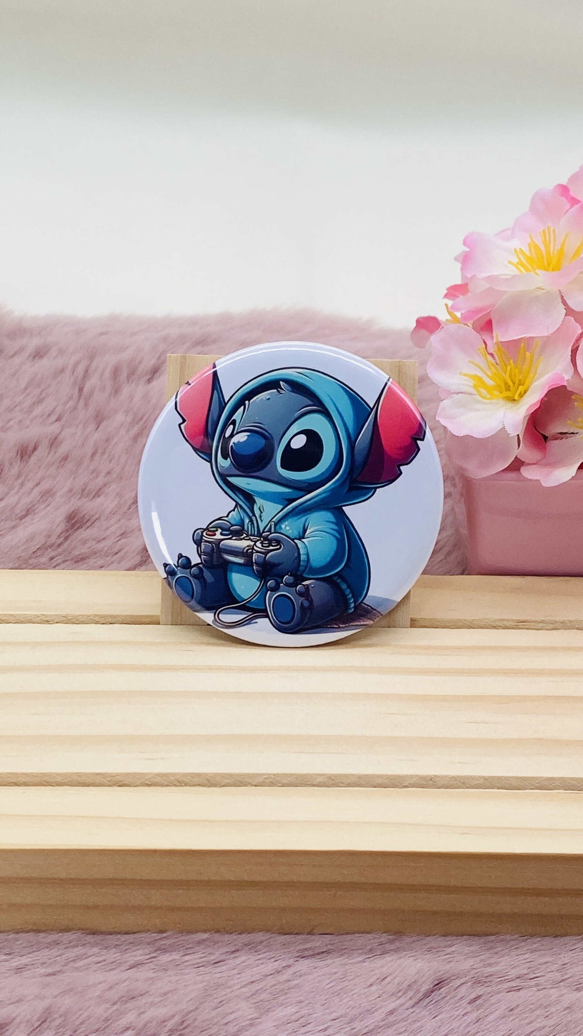 Pin de Stitch - Chapa de 5,8 cm para fans de Lilo y Stitch - 2