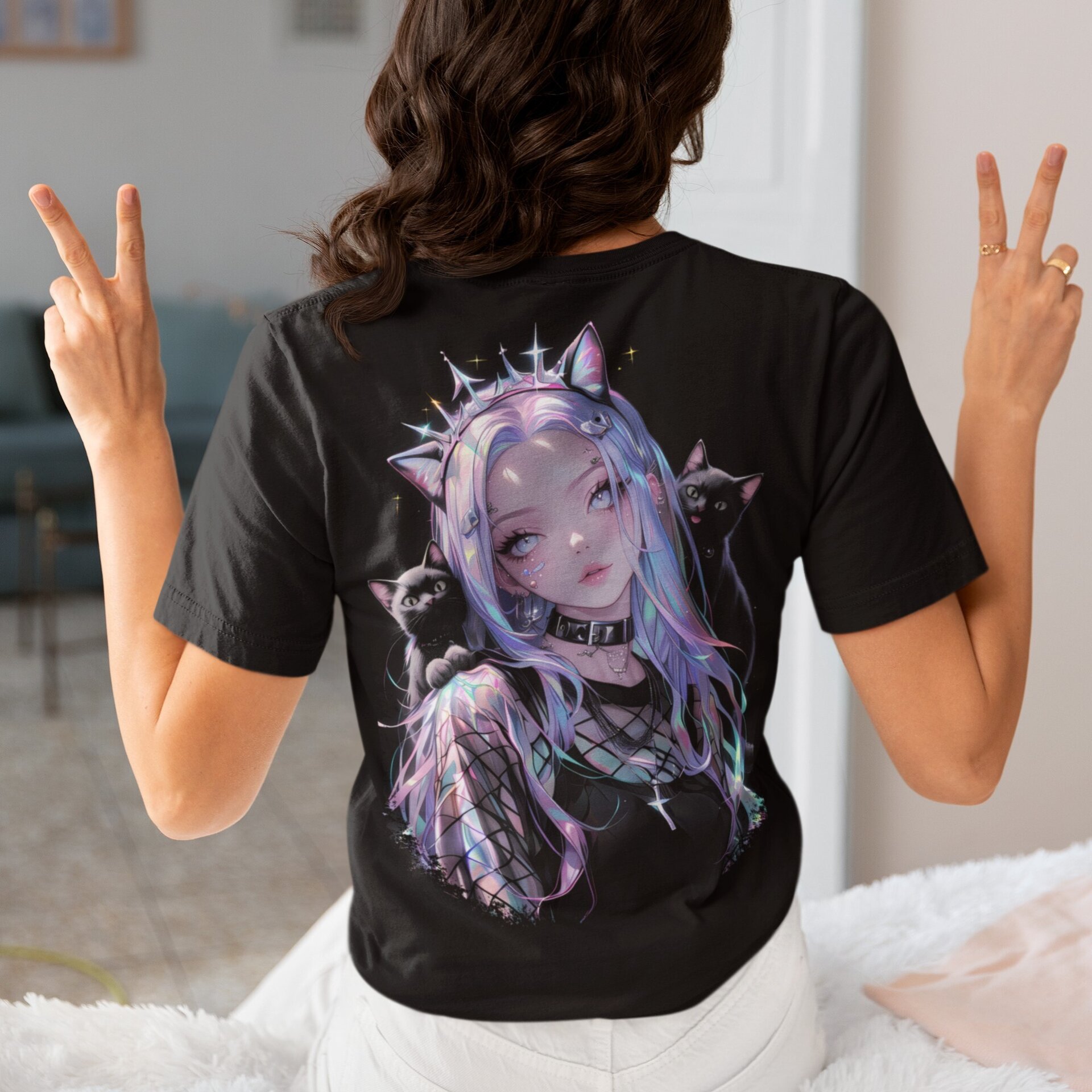 Camiseta Chicas Alternativas – Diseños Exclusivos Estilo Dark y Rebelde - 6