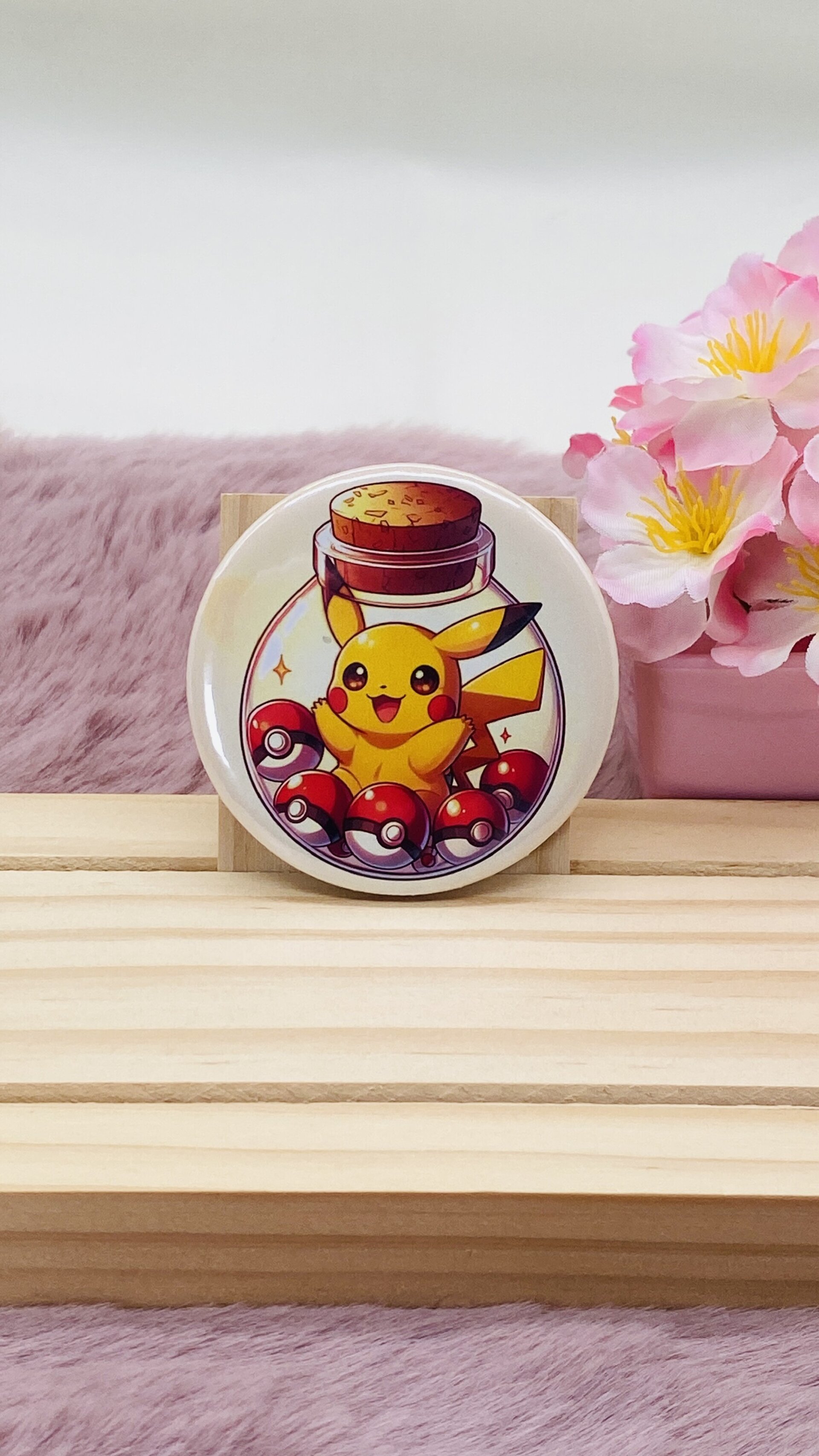 Pin de Pikachu - Chapa grande de 5,8 cm para Fans de Pokémon - 4