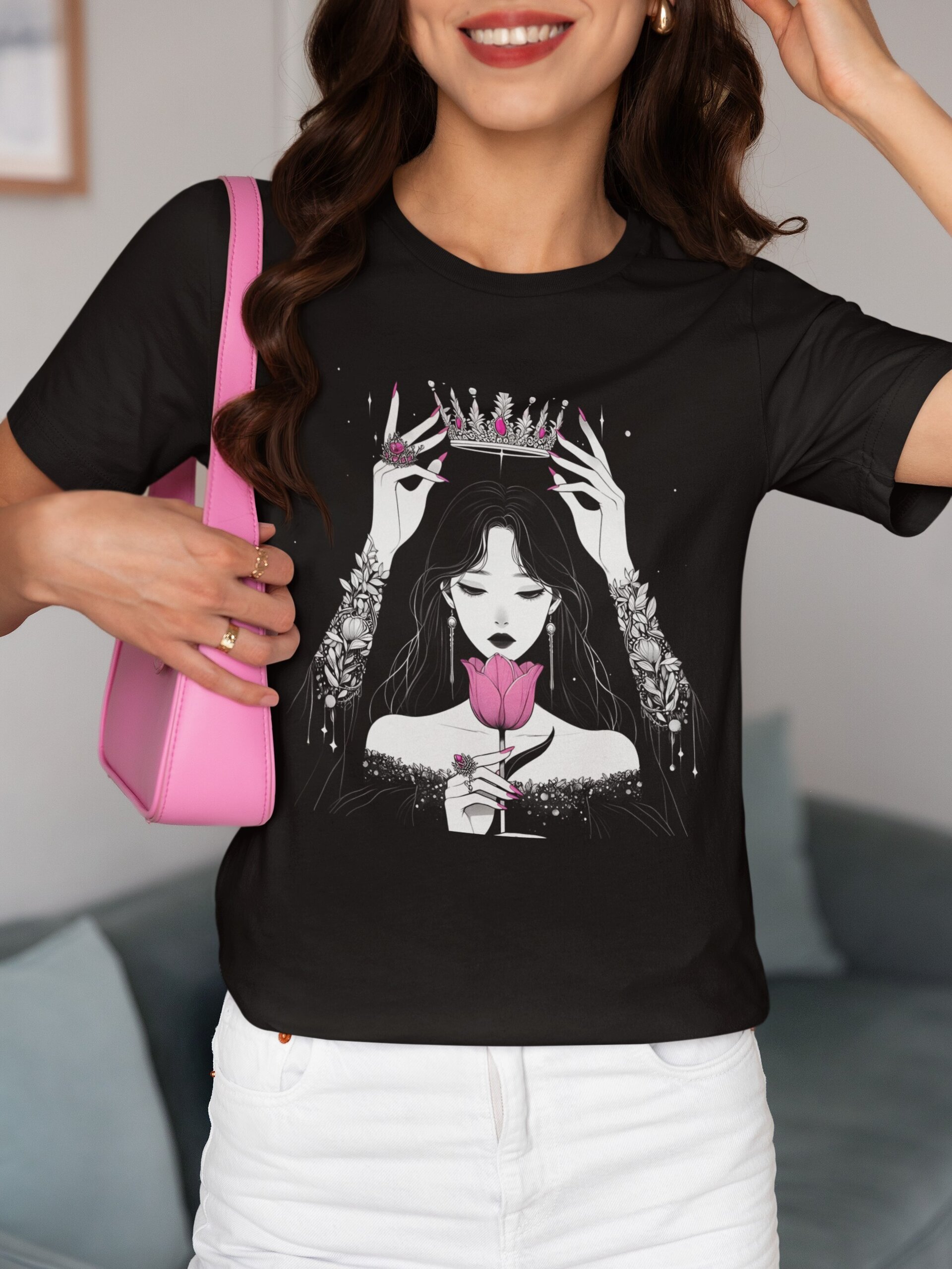 Camiseta Chicas Alternativas – Diseños Exclusivos Estilo Dark y Rebelde - 8