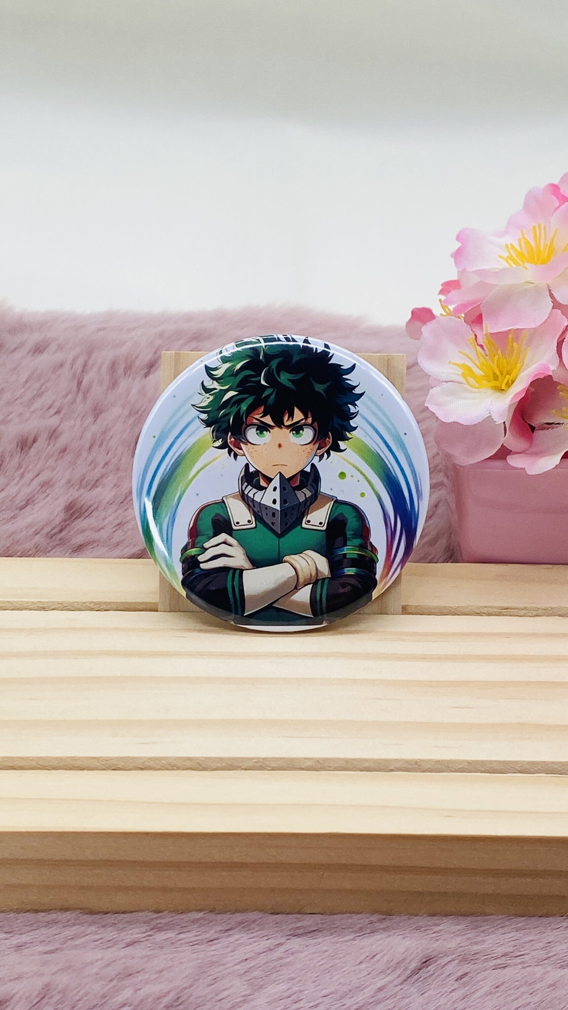 Pin My Hero Academia – Chapa grande de 5,8 cm para verdaderos fans del anime - 2