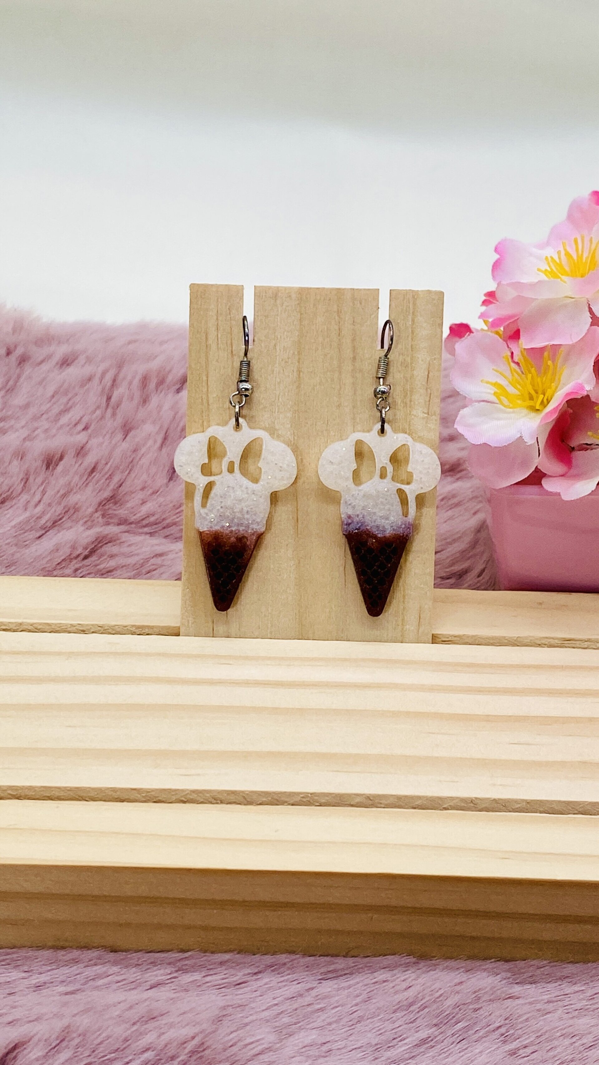 Pendientes de resina – Mickey Mouse en varios modelos - 5